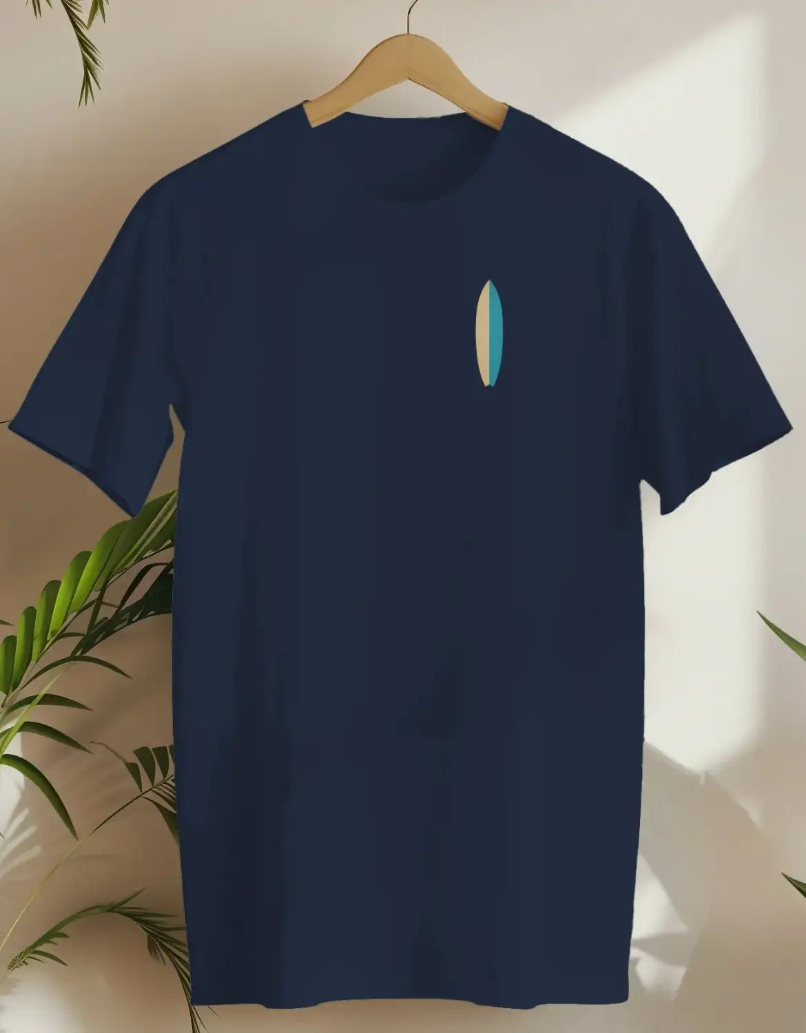 Surfboard Small-T-shirt-Navy-AMCC.STORE