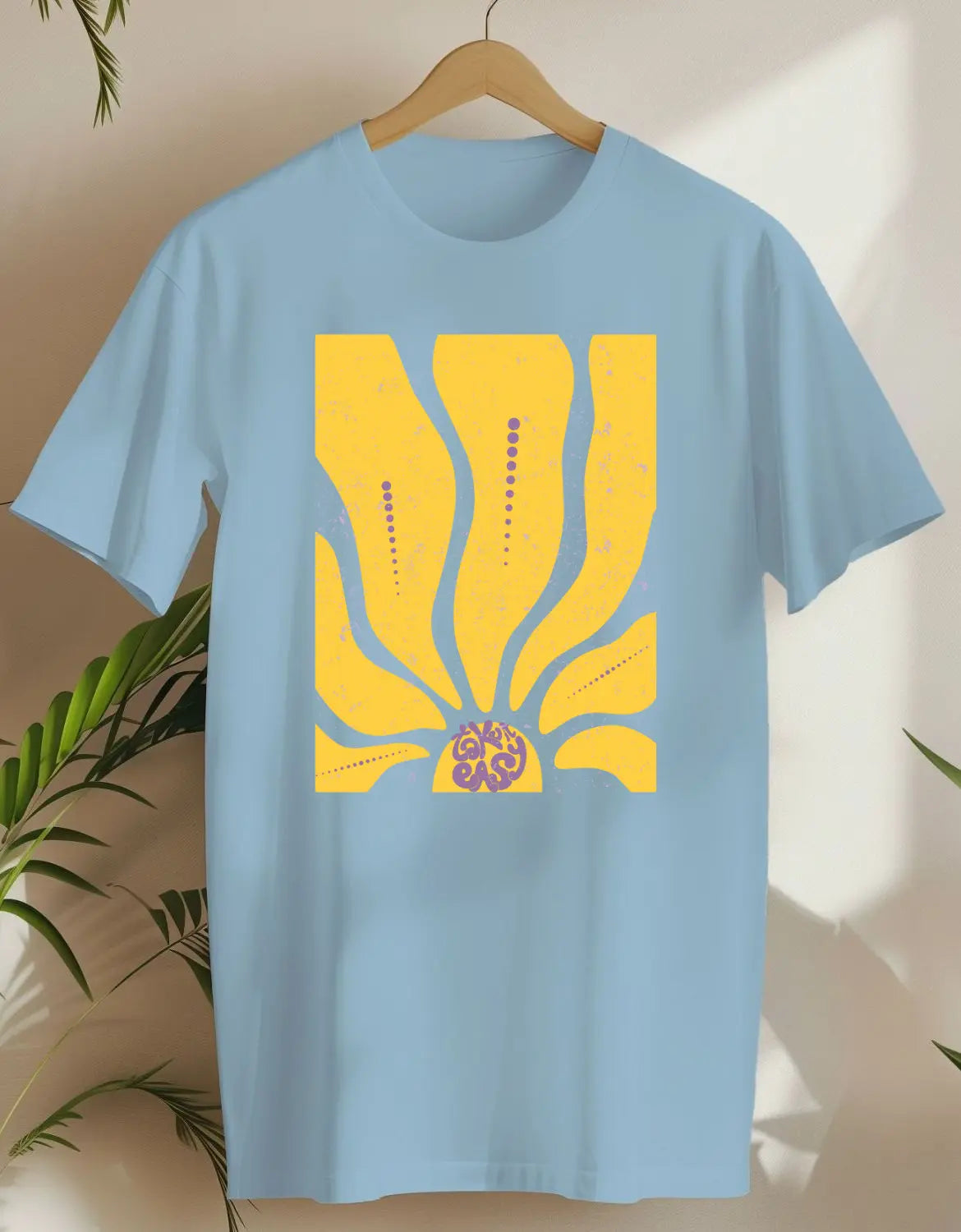 Take It Easy-T-shirt-Light Blue-AMCC.STORE