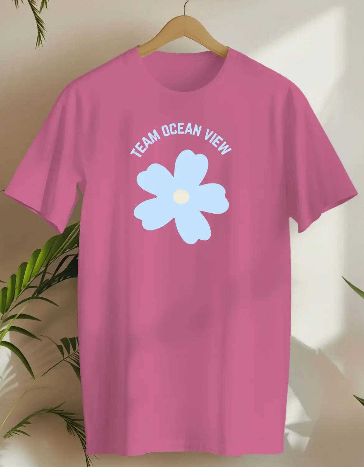 Team Ocean View Flower-T-shirt-Azalea-AMCC.STORE