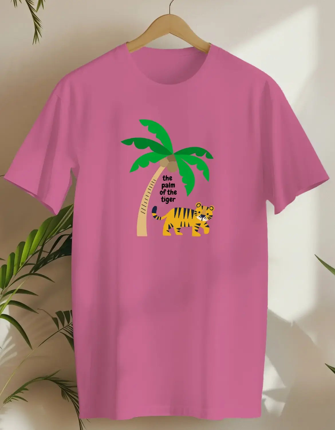 The Palm Of The Tiger-T-shirt-Azalea-AMCC.STORE