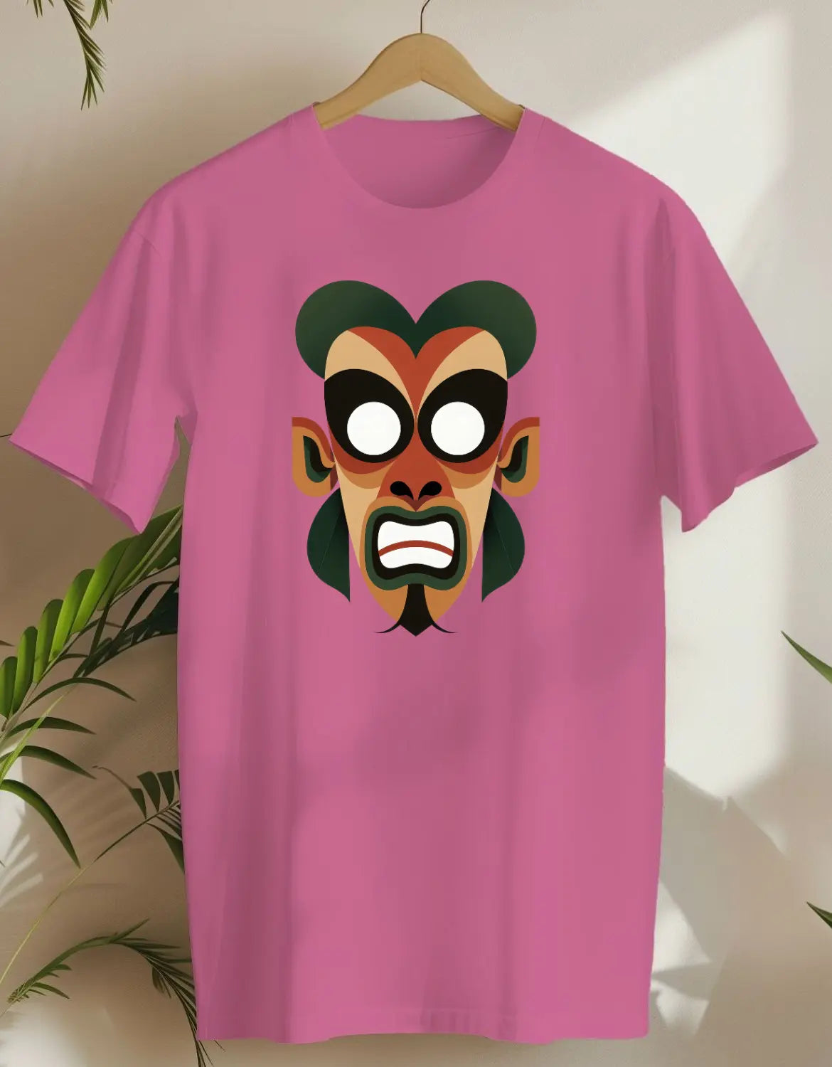 Tiki Bauhaus-T-shirt-Azalea-AMCC.STORE