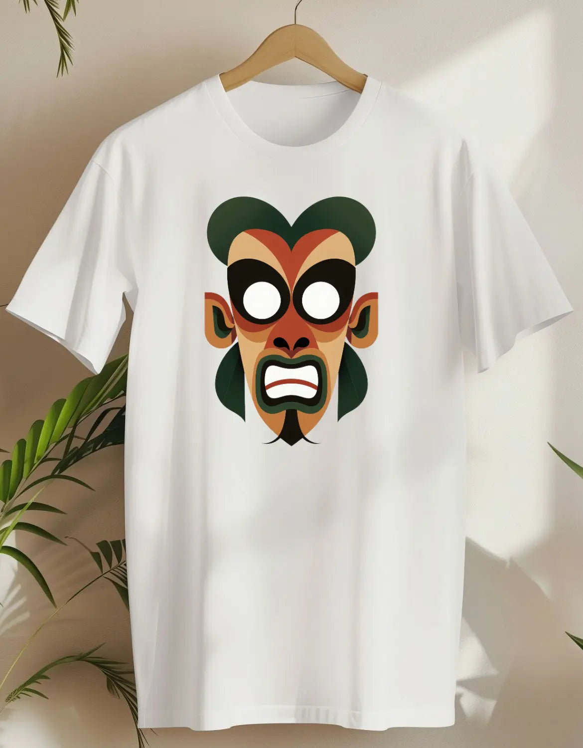 Tiki Bauhaus-T-shirt-White-AMCC.STORE