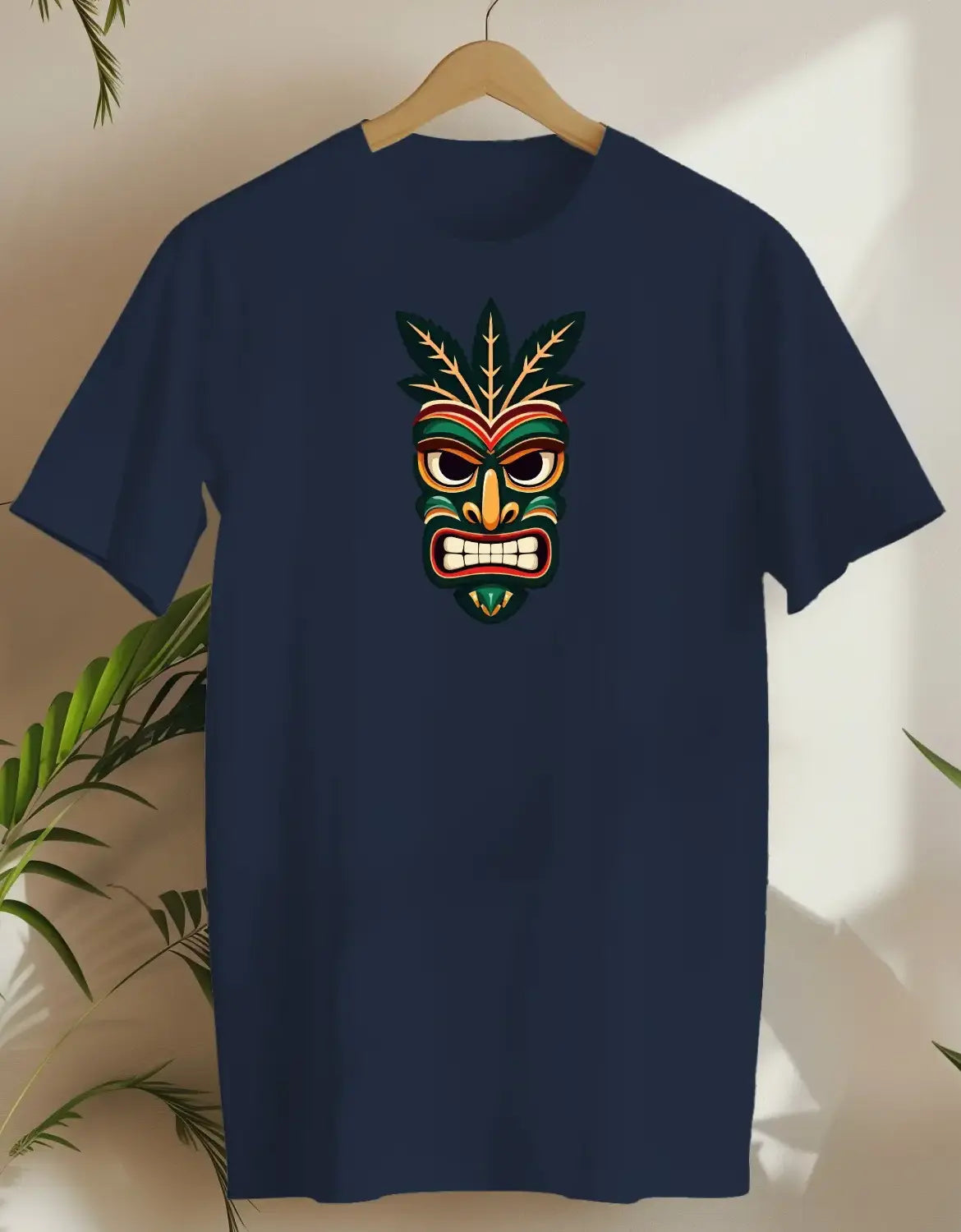 Tiki Enigma Big-T-shirt-Navy-AMCC.STORE