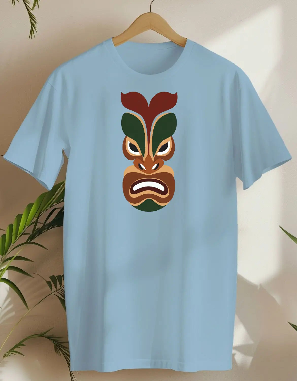 Tiki Essence-T-shirt-Light Blue-AMCC.STORE