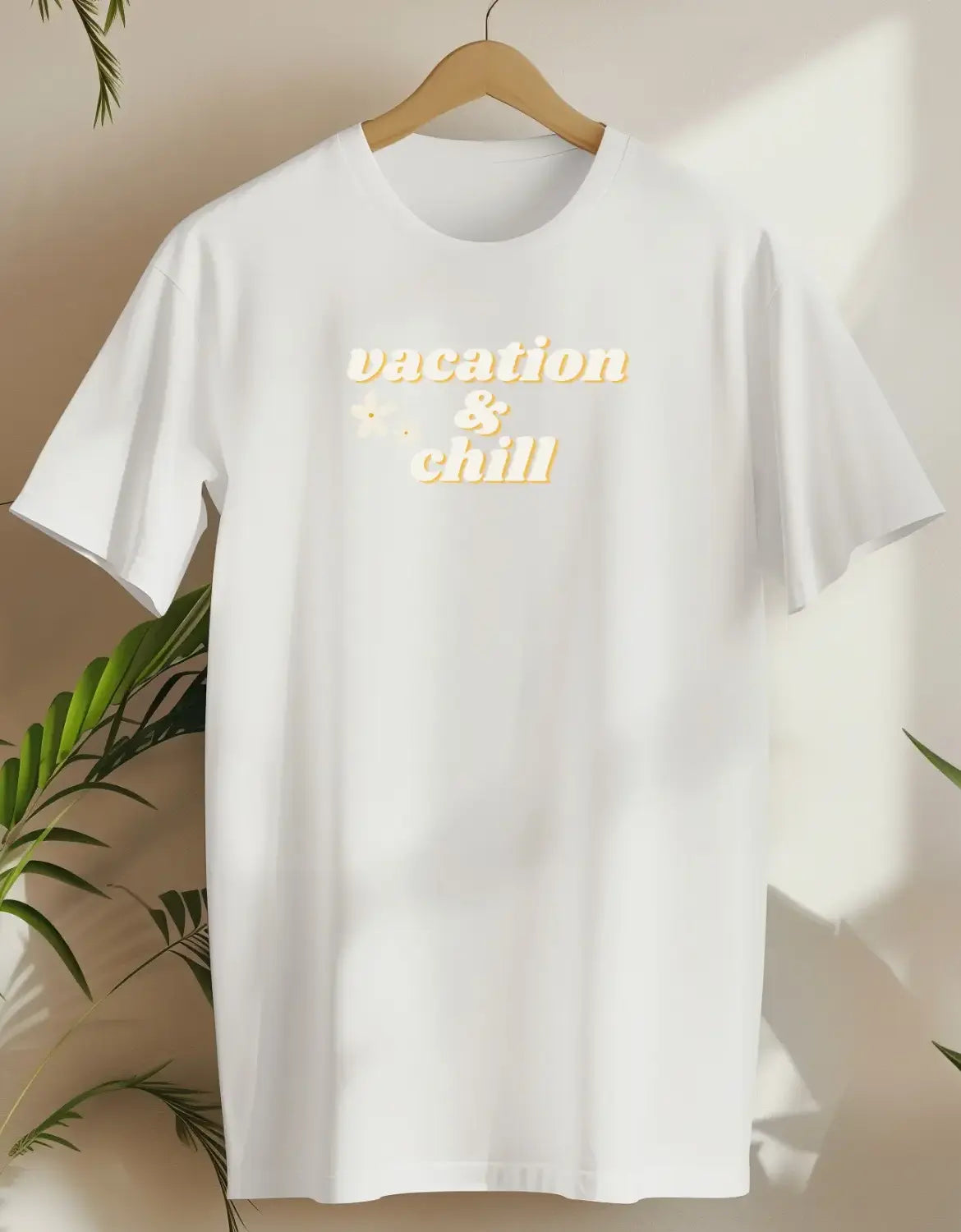 Vacation Chill-T-shirt-White-AMCC.STORE