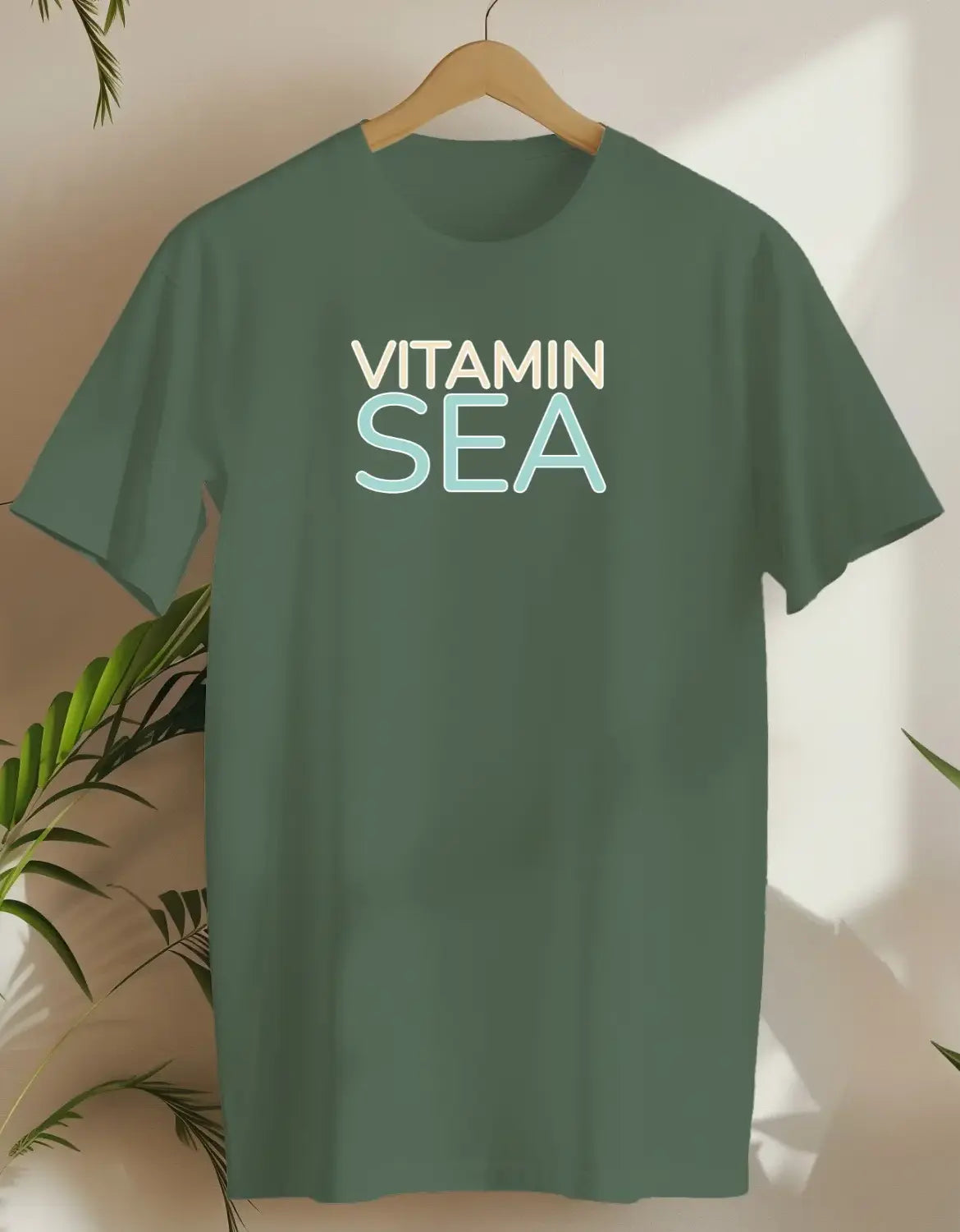 Vitamin Sea-T-shirt-Military Green-AMCC.STORE