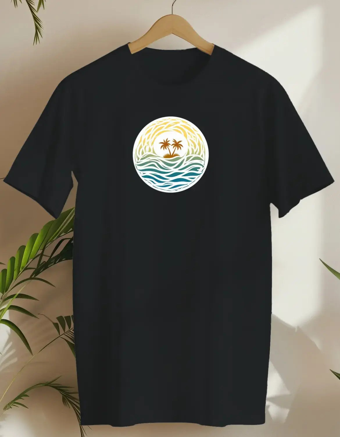 Wave Harmony-T-shirt-Black-AMCC.STORE