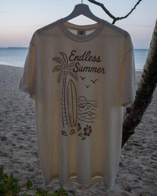 Endless Summer - Ivory - Front & Back Print