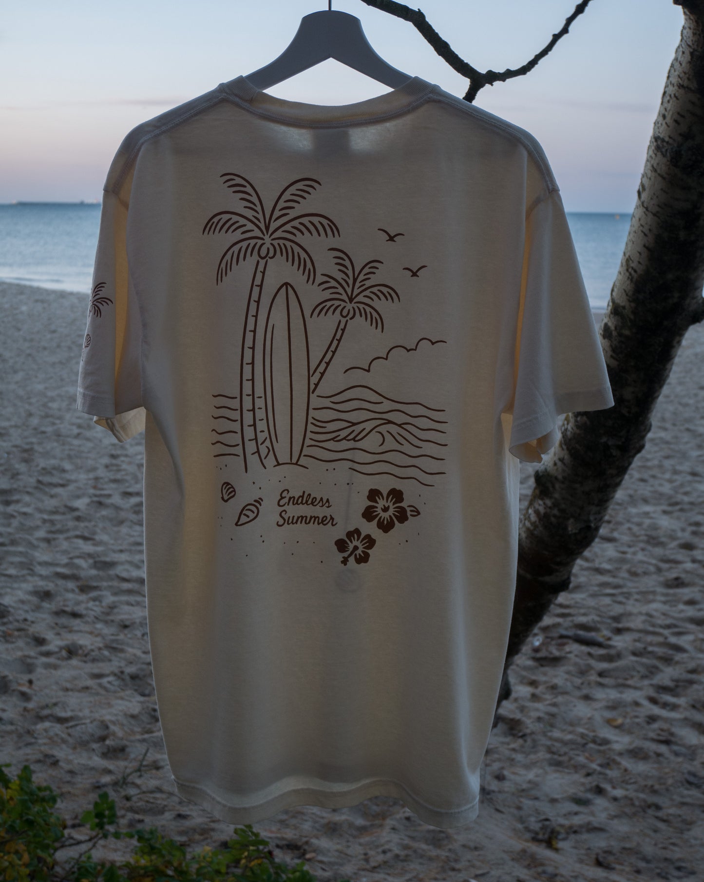 Endless Summer - Ivory - Front & Back Print