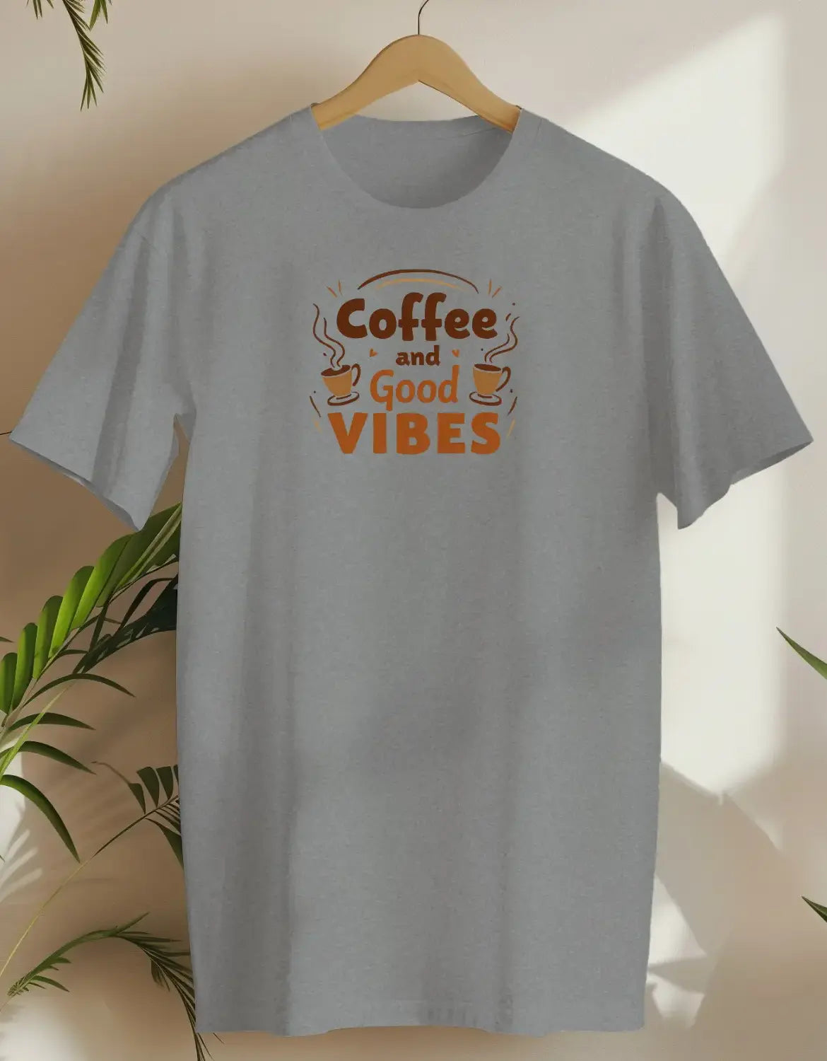 Coffee And Good Vibes 2-T-shirt-Rs Sport Grey-AMCC.STORE