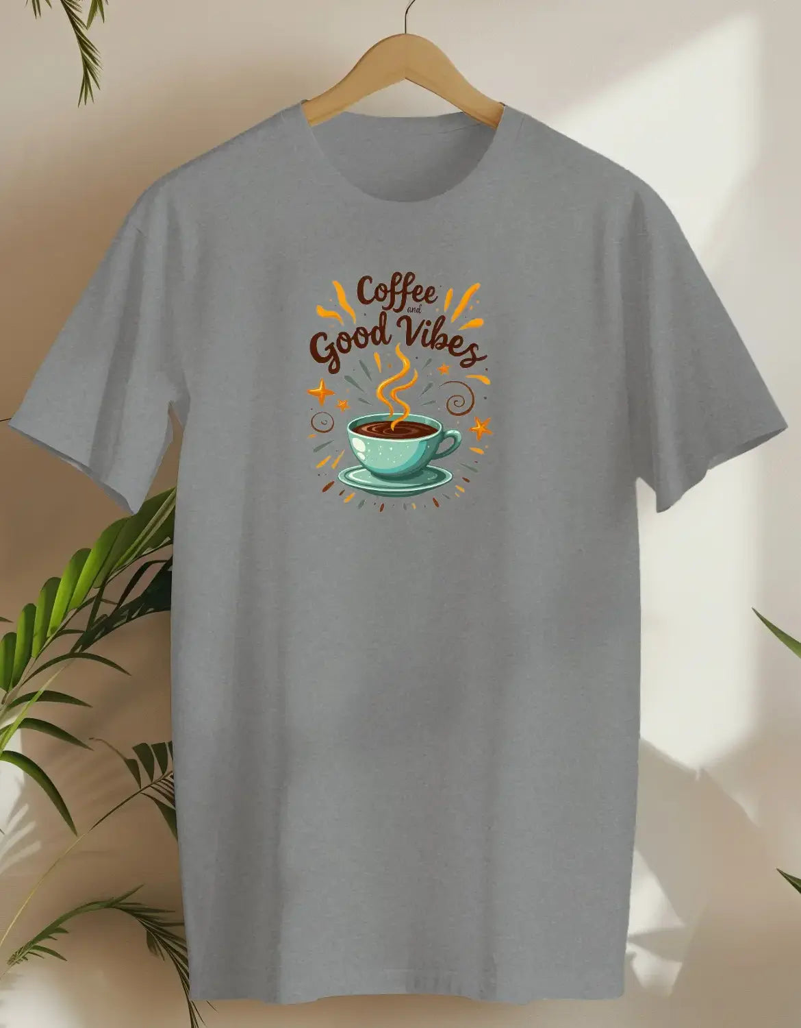 Coffee And Good Vibes 4-T-shirt-Rs Sport Grey-AMCC.STORE