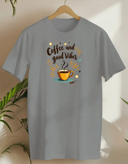Coffee And Good Vibes 5-T-shirt-Rs Sport Grey-AMCC.STORE
