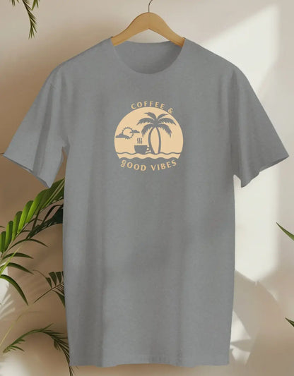 Coffee And Good Vibes 8-T-shirt-Rs Sport Grey-AMCC.STORE