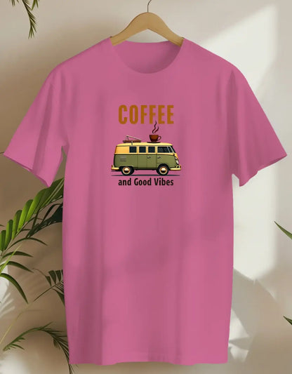 Coffee And Good Vibes Van 2-T-shirt-Azalea-AMCC.STORE