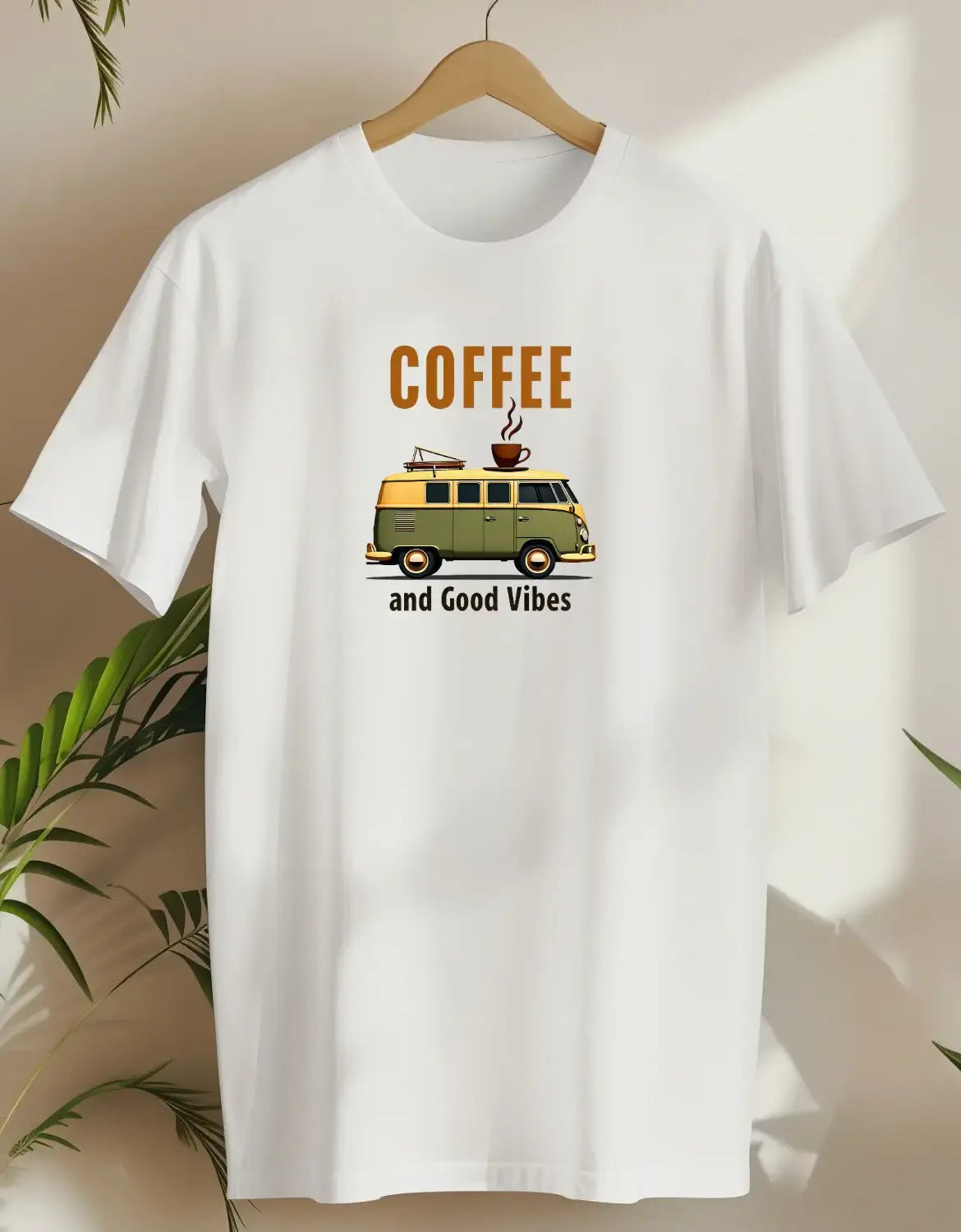 Coffee And Good Vibes Van 2-T-shirt-White-AMCC.STORE