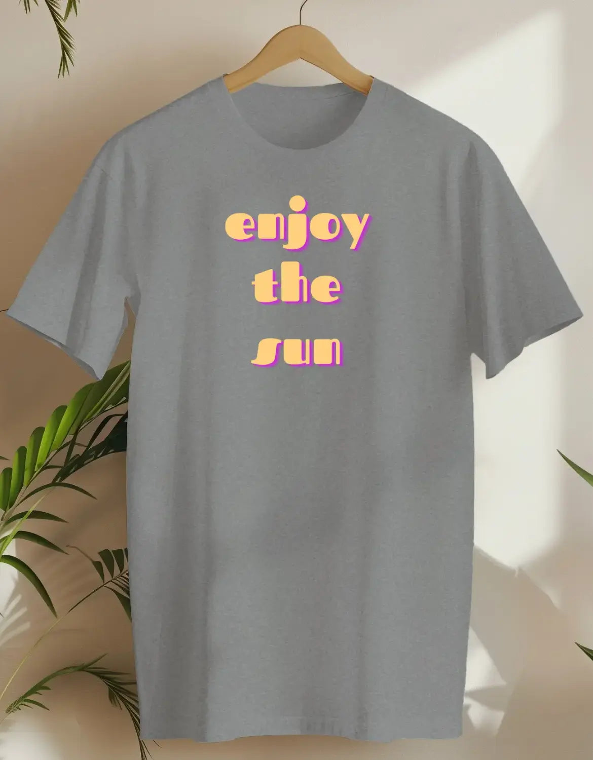 Enjoy The Sun-T-shirt-Rs Sport Grey-AMCC.STORE