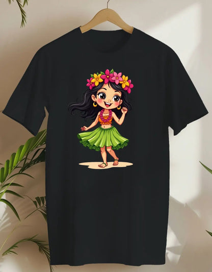 Hula Joy-T-shirt-Black-AMCC.STORE