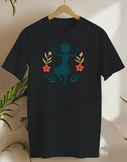 Hula Tropical-T-shirt-Black-AMCC.STORE