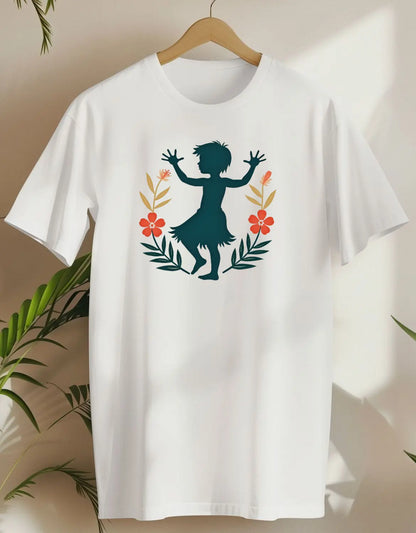 Hula Tropical-T-shirt-White-AMCC.STORE
