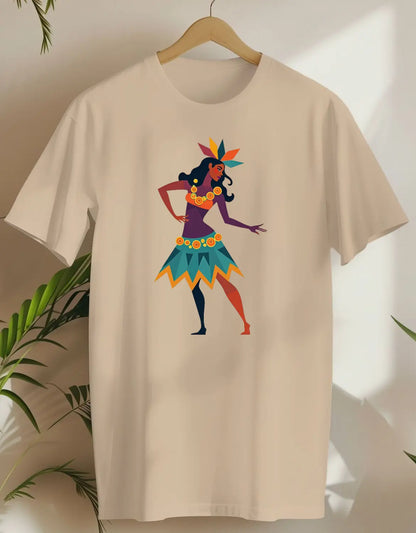 Hula Vibe-T-shirt-Sand-AMCC.STORE