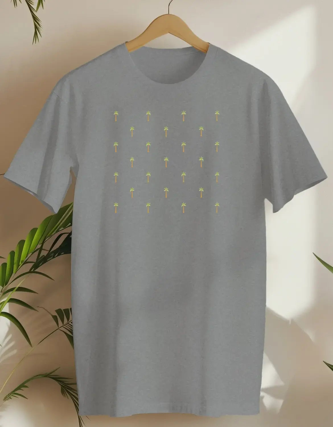 Mini Palm Trees-T-shirt-Rs Sport Grey-AMCC.STORE