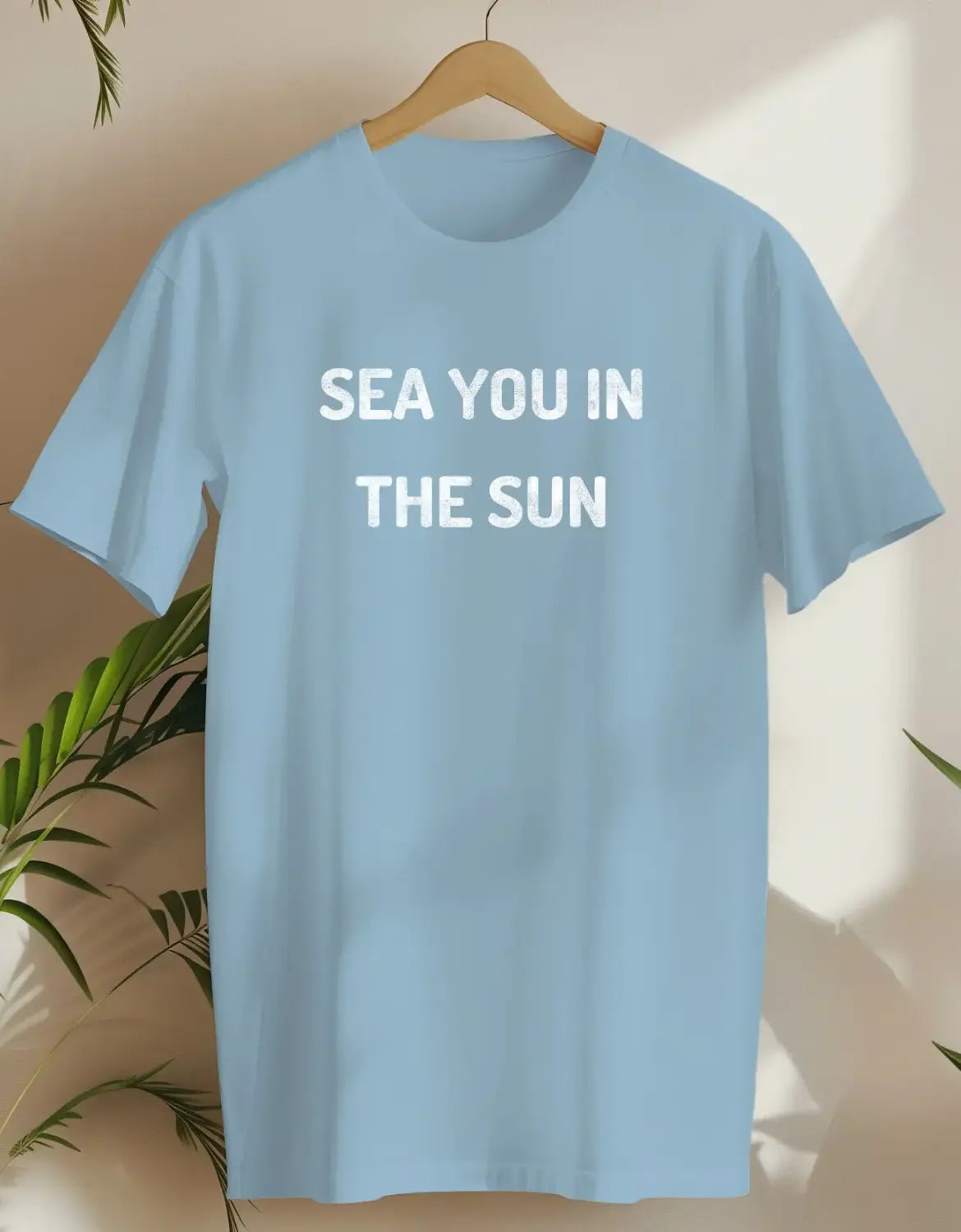 Sea You In The Sun-T-shirt-Light Blue-AMCC.STORE