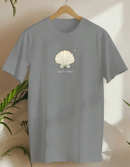 Shell Salty Vibes-T-shirt-Rs Sport Grey-AMCC.STORE