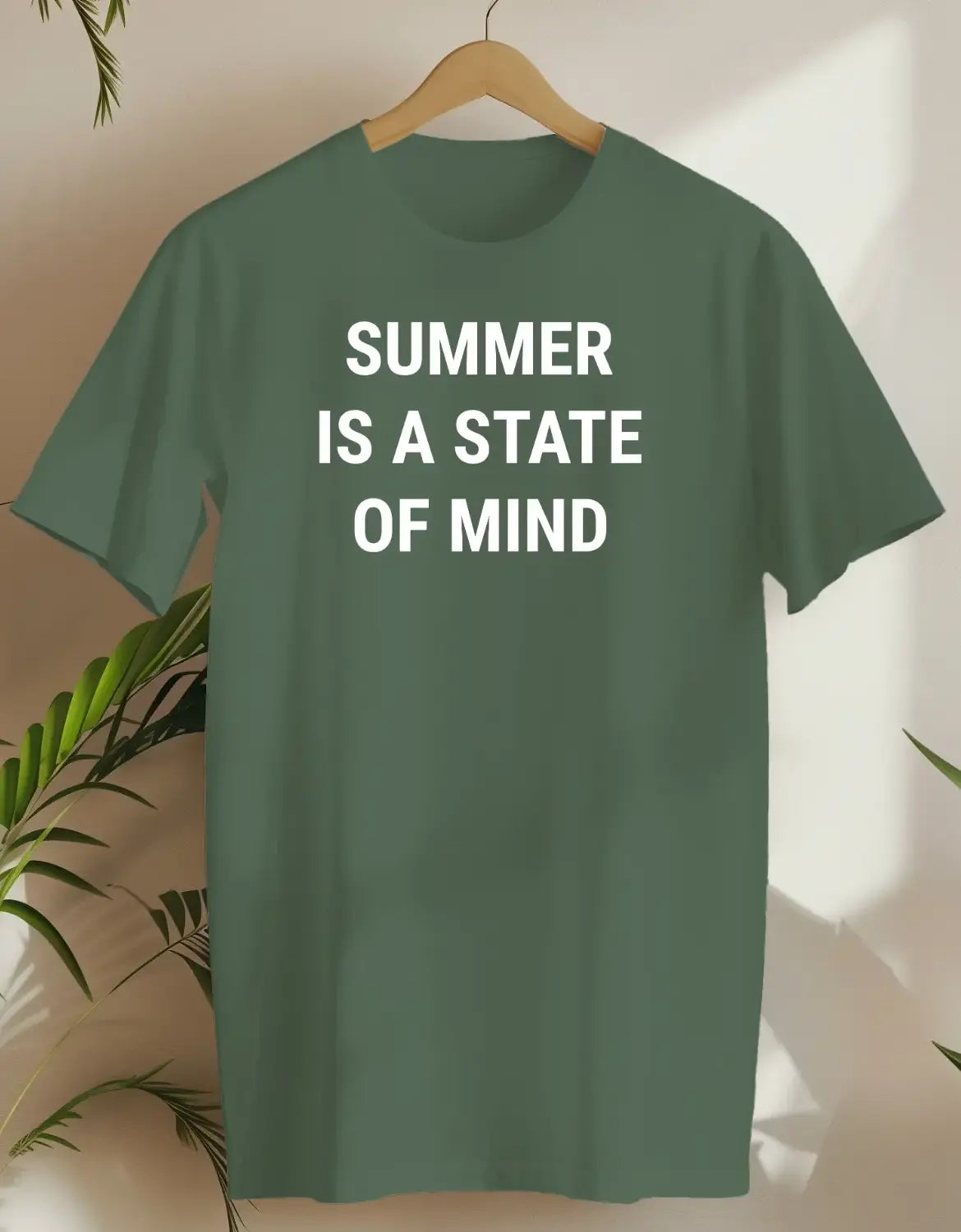 Summer Is A State Of Mind-T-shirt-Military Green-AMCC.STORE