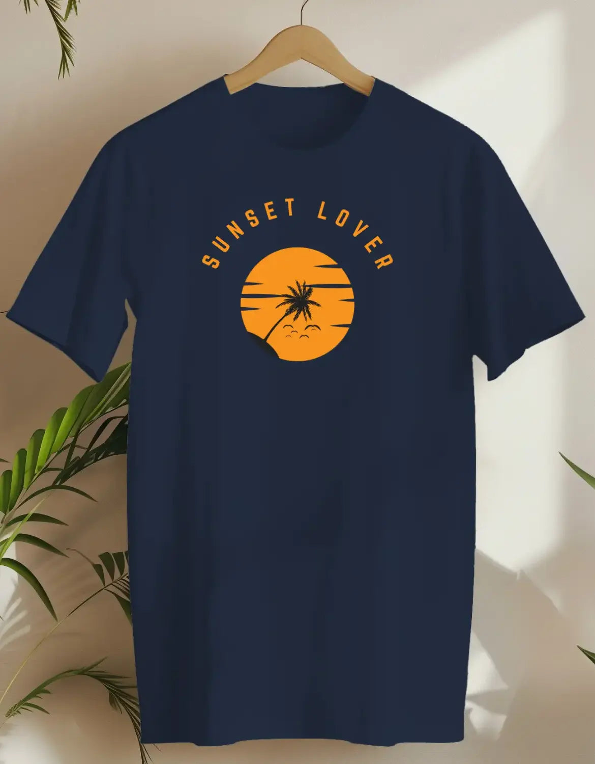 Sunset Lover-T-shirt-Navy-AMCC.STORE