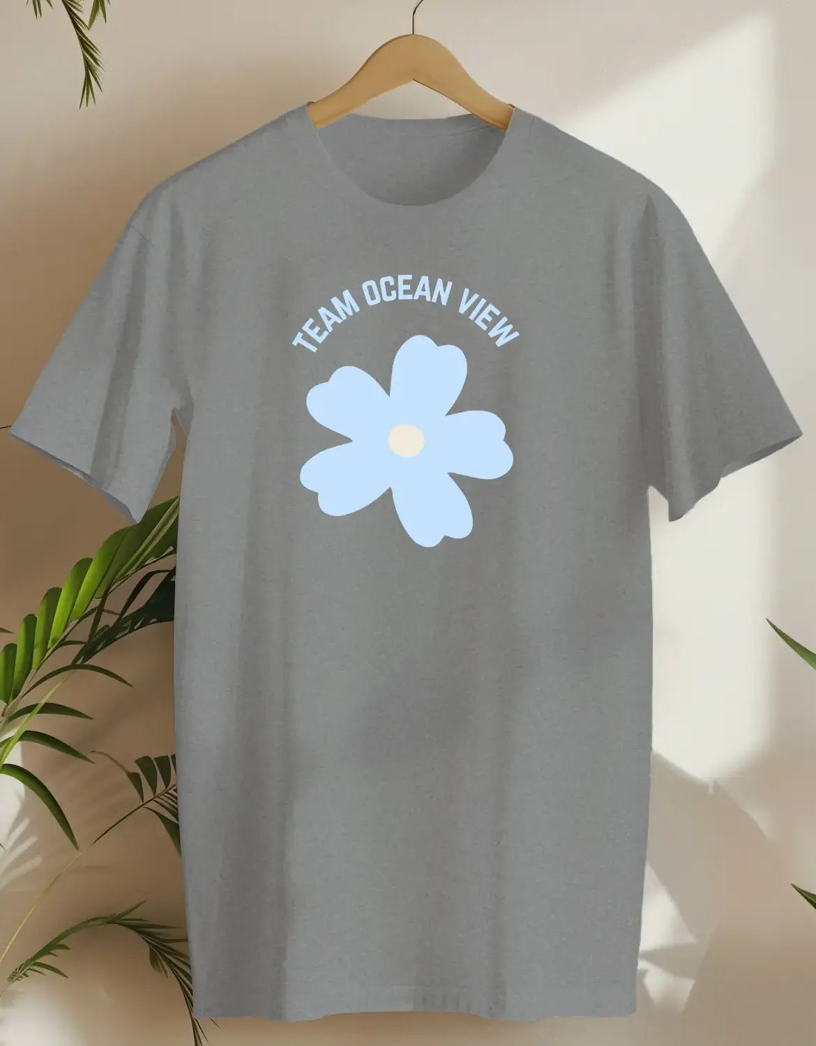 Team Ocean View Flower-T-shirt-Rs Sport Grey-AMCC.STORE