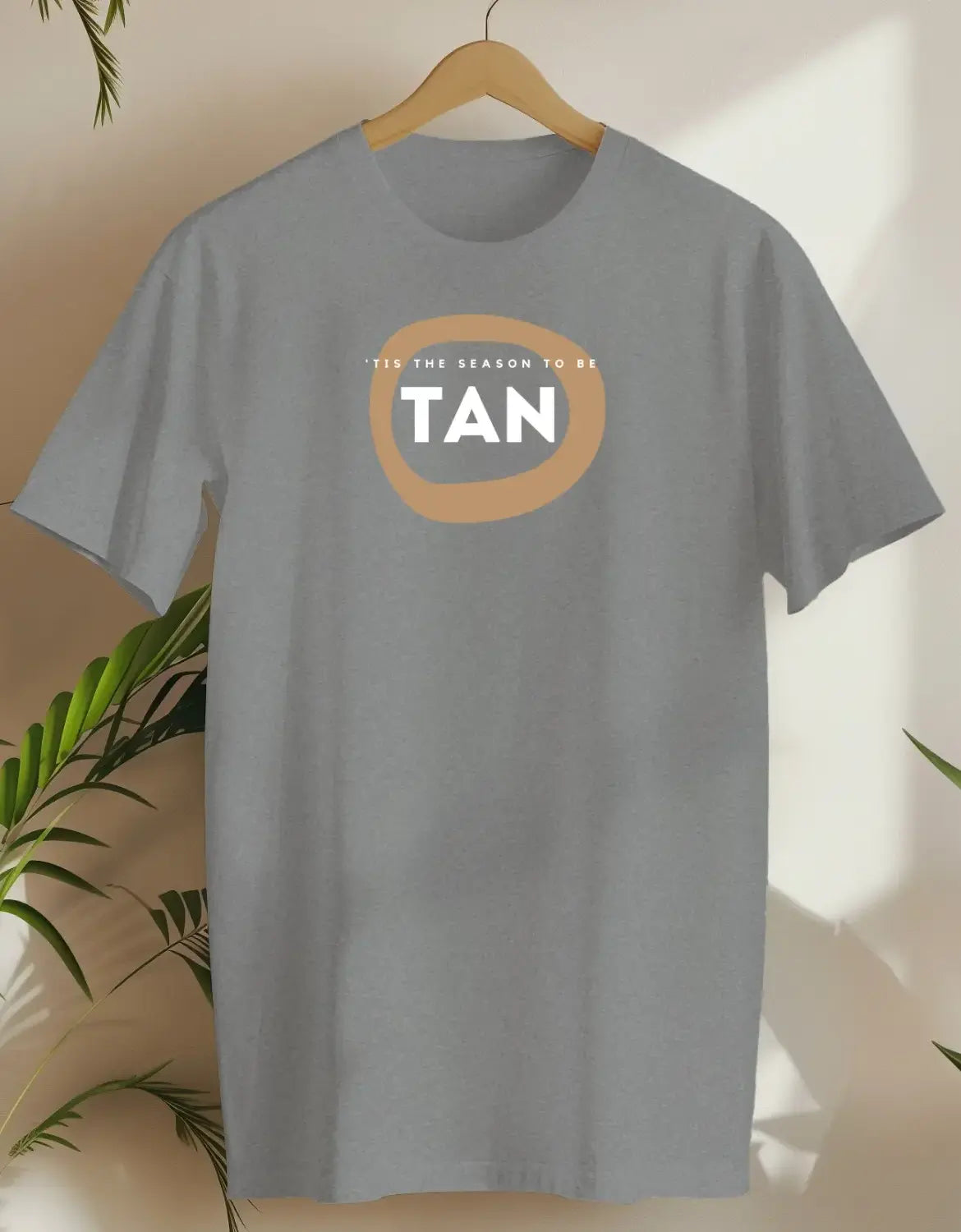 'Tis Is The Season To Be Tan-T-shirt-Rs Sport Grey-AMCC.STORE