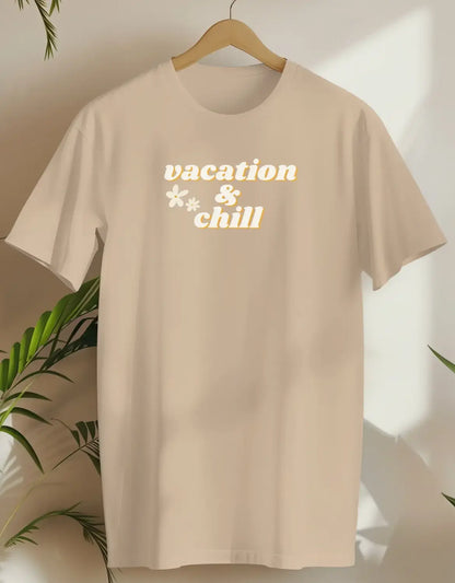 Vacation Chill-T-shirt-Sand-AMCC.STORE